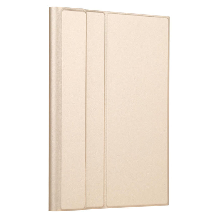 2 In 1 Removable Bluetooth Keyboard + Protective Leather Tablet Case With Holder For Lenovo M10 Fhd Plus 10.3 Inch