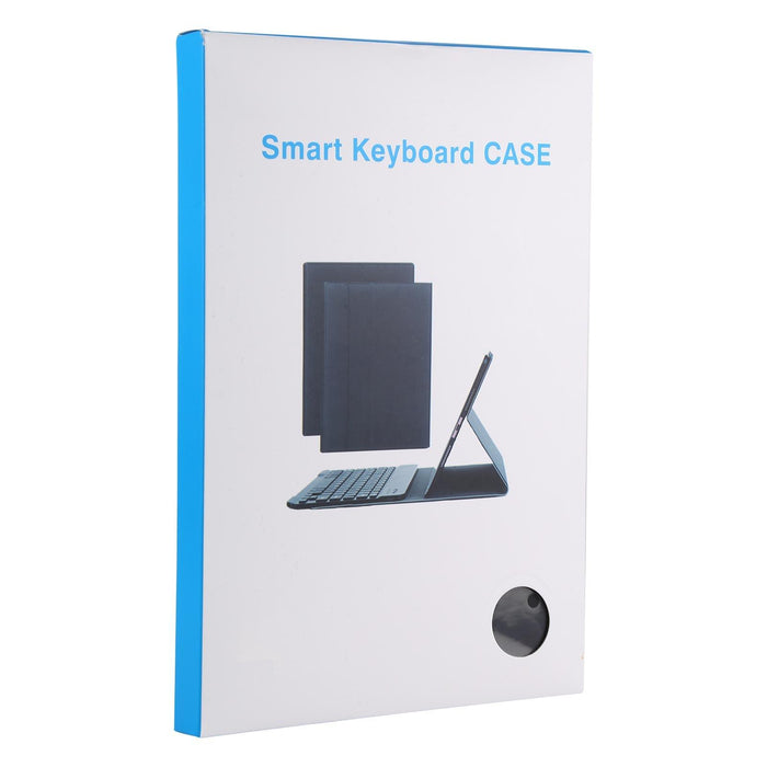 2 In 1 Removable Bluetooth Keyboard + Protective Leather Tablet Case With Holder For Lenovo M10 Fhd Rel Tb-X605Fc / Lc