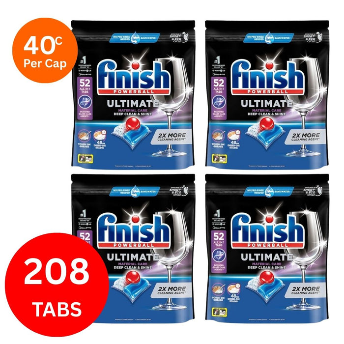 Goslash Picks Ultimate X 208 Dishwasher Tablets