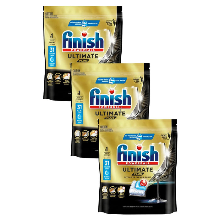 Goslash Picks Ultimate Plus X 93 Baking Soda Dishwasher Tablets
