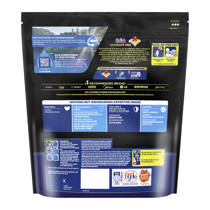 Goslash Picks Ultimate Pro x 390 Lemon Dishwasher Tablets