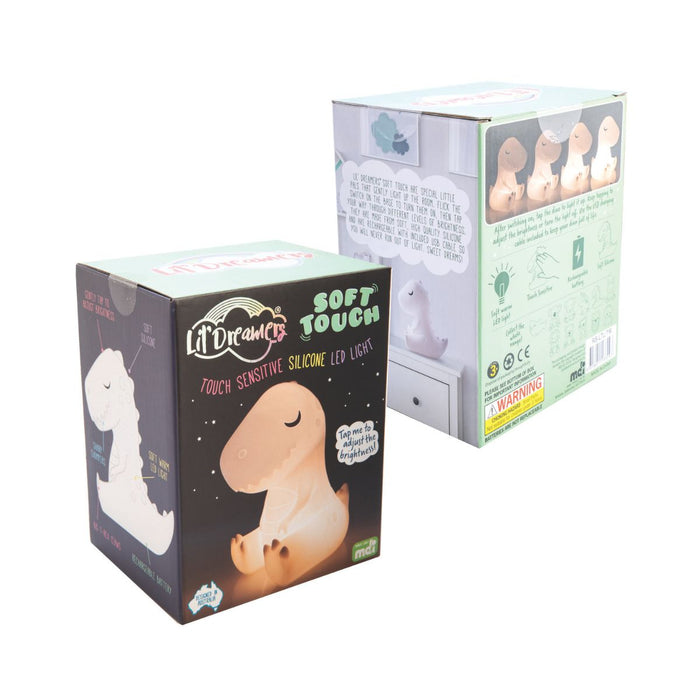 Goslash Picks Triceratops Soft Touch Led Light