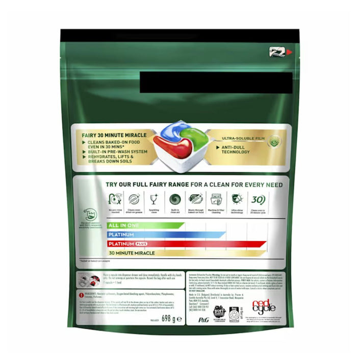 Goslash Picks Platinum Plus X 280 Herbal Breeze Dishwasher Tablets