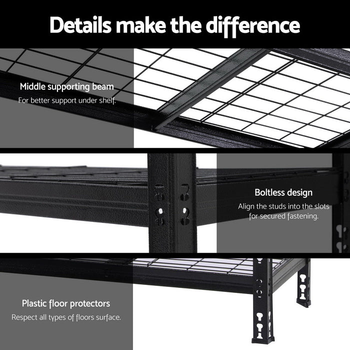 1.8Mx1.2M Garage Shelving Warehouse Rack