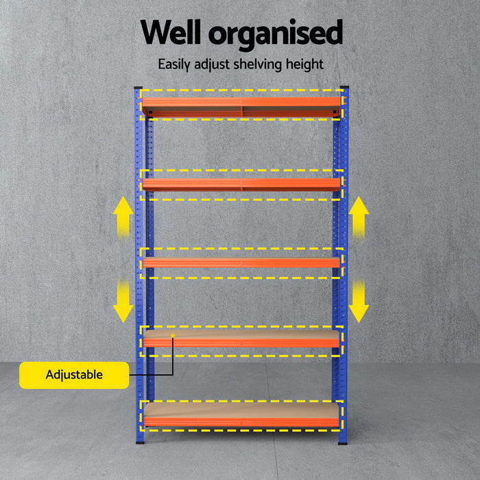 1.8M Garage Shelving Warehouse Rack