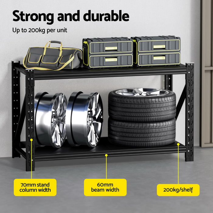 1.5M x0.9M Warehouse Shelving Garage Rack
