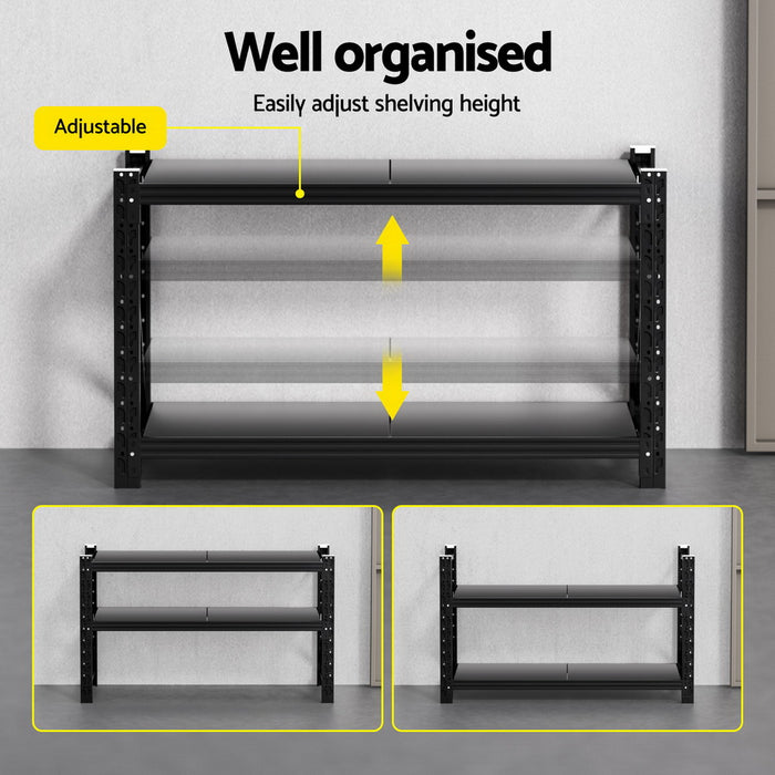 1.5M x0.9M Warehouse Shelving Garage Rack
