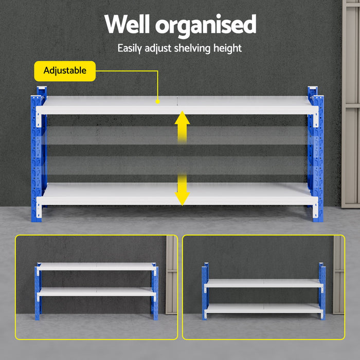 2M x0.9M Warehouse Shelving Garage Rack