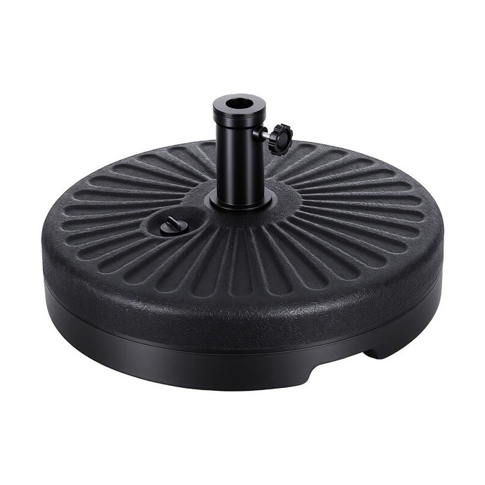 Outdoor Umbrella Base Weight Round Plastic Pole Holder 30-48Mm Beach