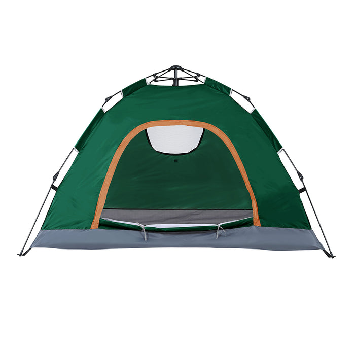 Camping Tent Instant Tent Pop Up 2 Person Outdoor Hiking Tents Hiking Green