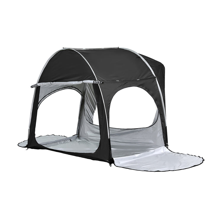 Camping Tent Car Suv Rear Hatchback Tents Canopy Portable Outdoor Family Black