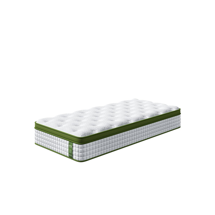 Single Mattress 30Cm Medium Firm Hybrid Mattress For Pressure Relief & Motion Isolation