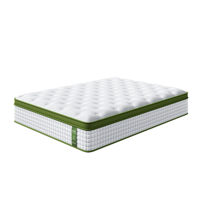 Queen Mattress 34Cm Medium- Hybrid Mattress For Pressure Relief Motion Isolation
