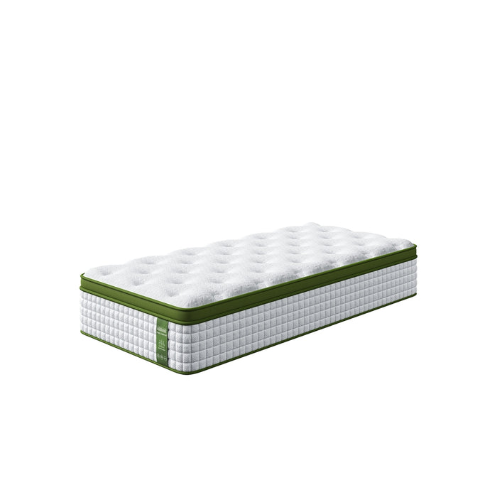 Single Mattress 34Cm Medium Hybrid Mattress For Pressure Relief Motion Isolation