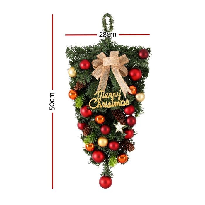 Hanging Christmas Garland 50Cm Ornaments Party Decorations