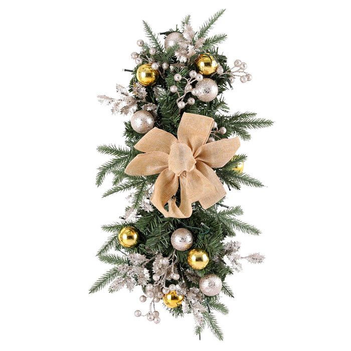 Hanging Christmas Garland 45Cm Staircase Door Party Decor