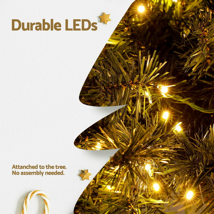 Christmas Tree 3-In-1 Led Xmas Palm Tree Party Decor 1.2 / 1.5 / 1.8M