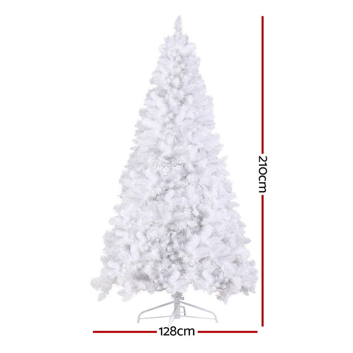 Christmas Tree 2.1M Rgb Remote Xmas Party Decorations 1310 Tips