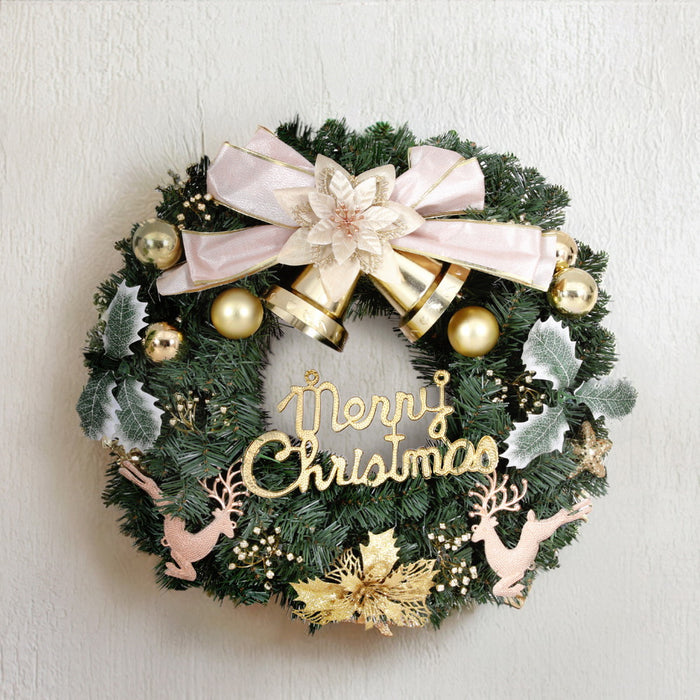 Christmas Wreath 60Cm Garland Flowers Baubles Party Decorations