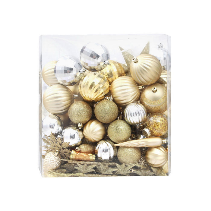 125Pcs Christmas Tree Decorations Set Baubles Ornaments Party