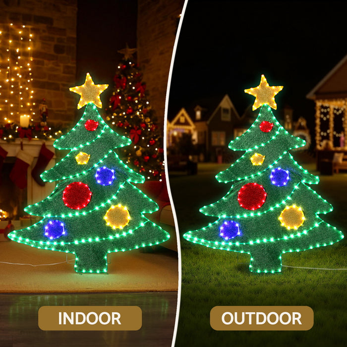 Christmas Lights 150cm Motif 220 Led Rope Light Outdoor Decoration