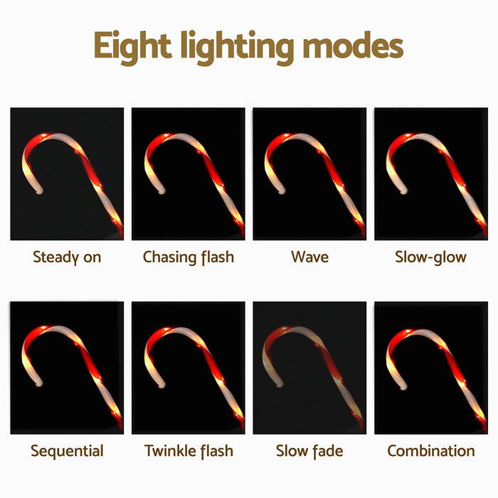 6 Pcs Christmas Lights Path Ground Light Garden Decorations 42 Led