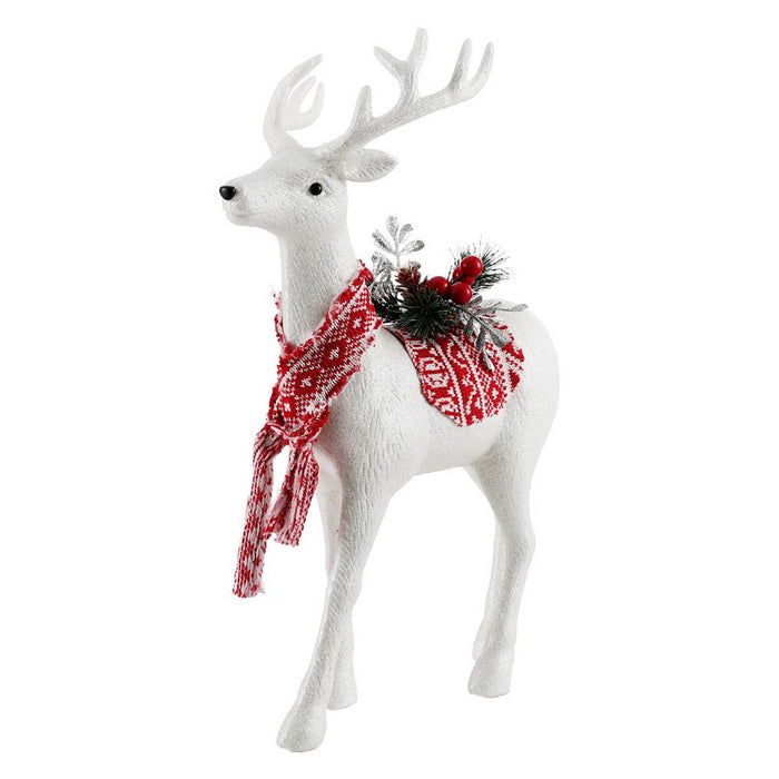 Christmas Reindeer 45Cm Glitter Deer Ornaments Party Decorations