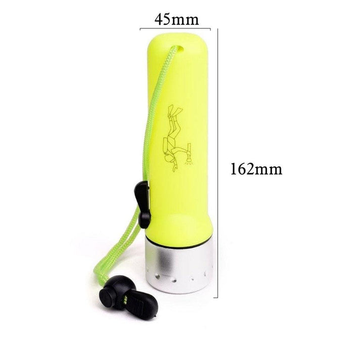 Adjustable Waterproof Diving Led Flashlight