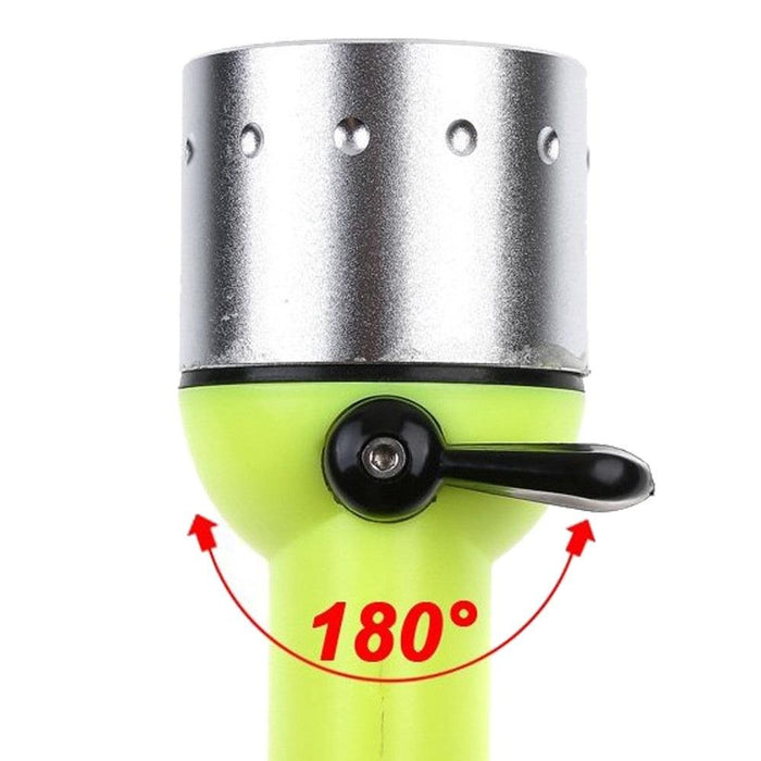 Adjustable Waterproof Diving Led Flashlight