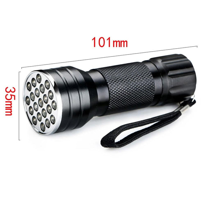 21 Led Uv Torch For Pet Stains & Urine Detection