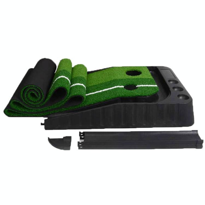 3M Golf Indoor Swing Grip Putting Trainer Practice Pace With Automatic Return Fairways