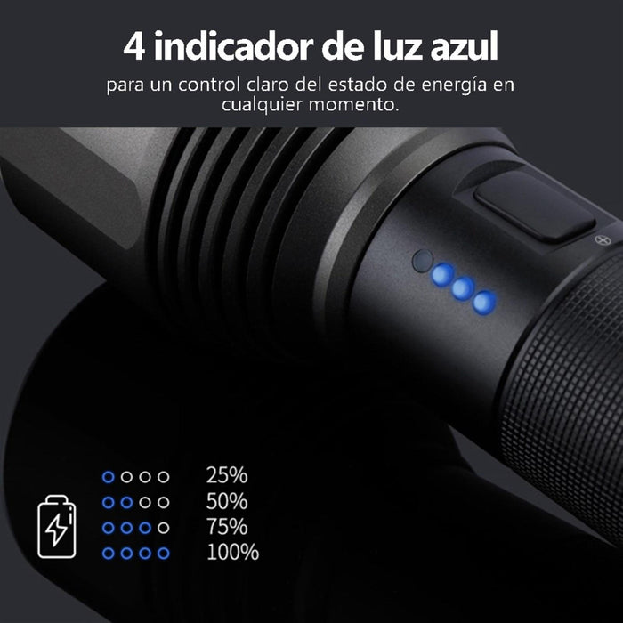 Waterproof Rechargeable Flashlight Ipx7