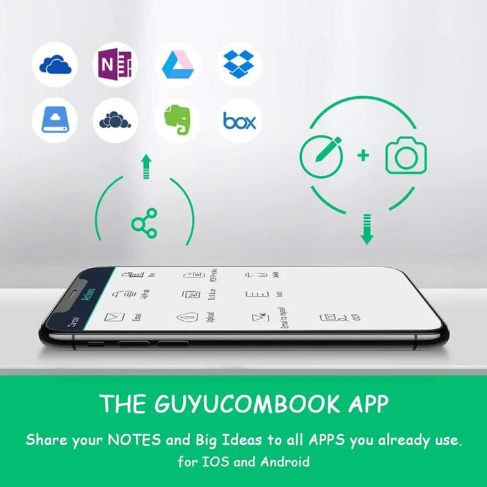 A6 Smart Notebook with Erasable Pen Wipe Sketch Cloud