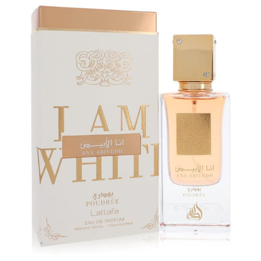 Ana Abiyedh i am White Poudree by Lattafa for Women-60 Ml