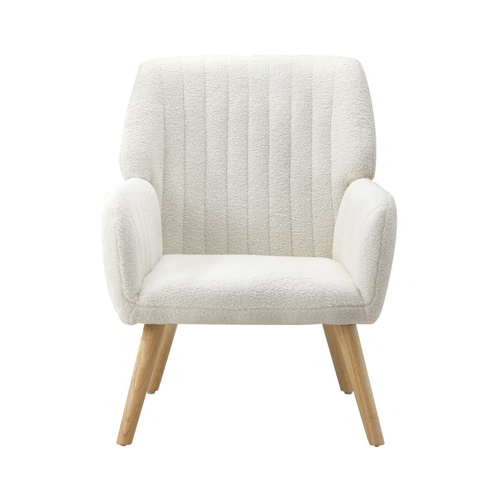 Armchair Lounge Sofa Chair Sherpa Accent Chairs Armchairs Couches White