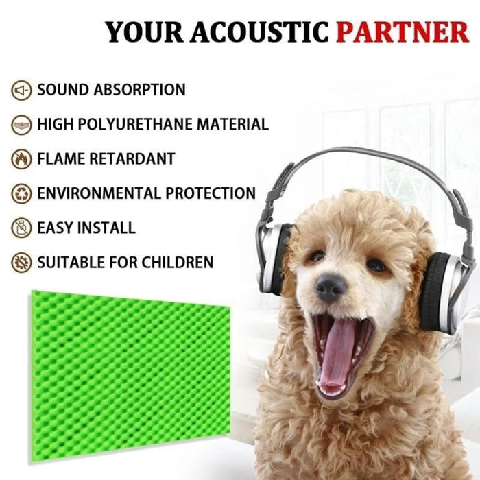 Acoustic Foam Panels Soundproofing Studio 6/12/24pcs Egg