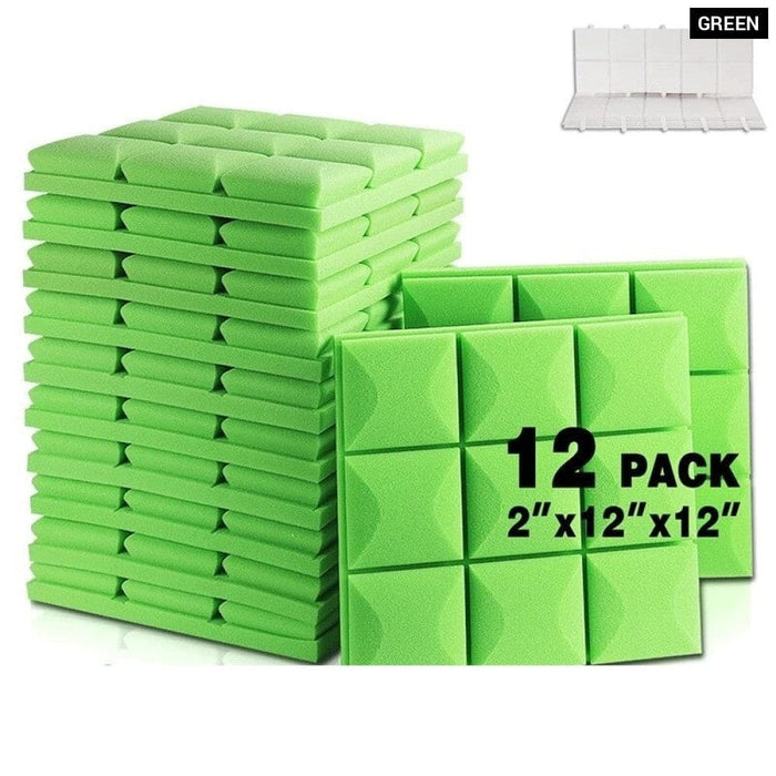 Acoustic Panels with Self-adhesive 12 Pcs Mushroom Studio