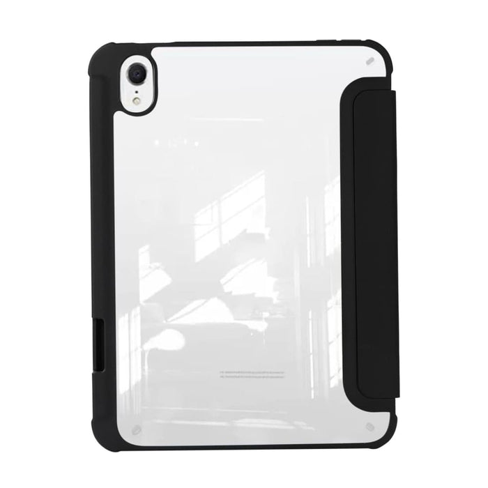 Acrylic 3 Folding Leather Tablet Case For Ipad 10th Gen