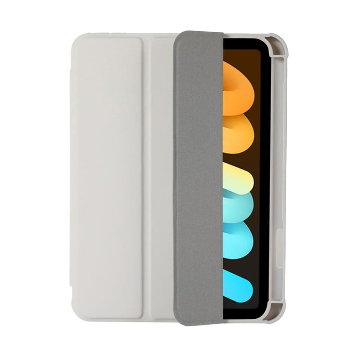 Acrylic 3 Folding Leather Tablet Case For Ipad 10th Gen