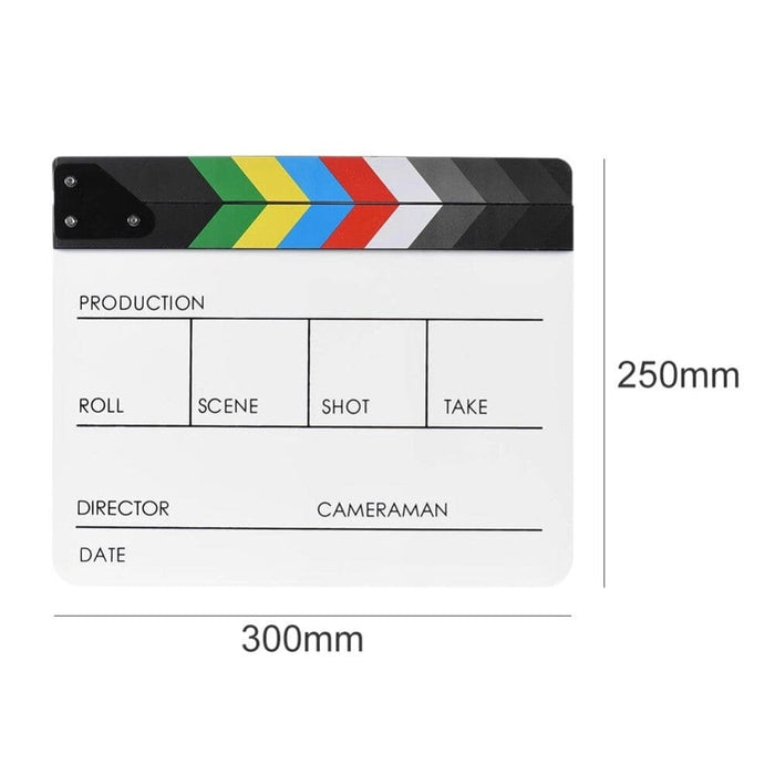 Acrylic Film Clapper Board Delicate Texture Colourful