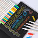 Acrylic Pastel Marker Pens 12 24 36 Colours Graffiti Glass