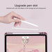 Acrylic Rotating Leather Tablet Case For Ipad 10th Gen 10.9