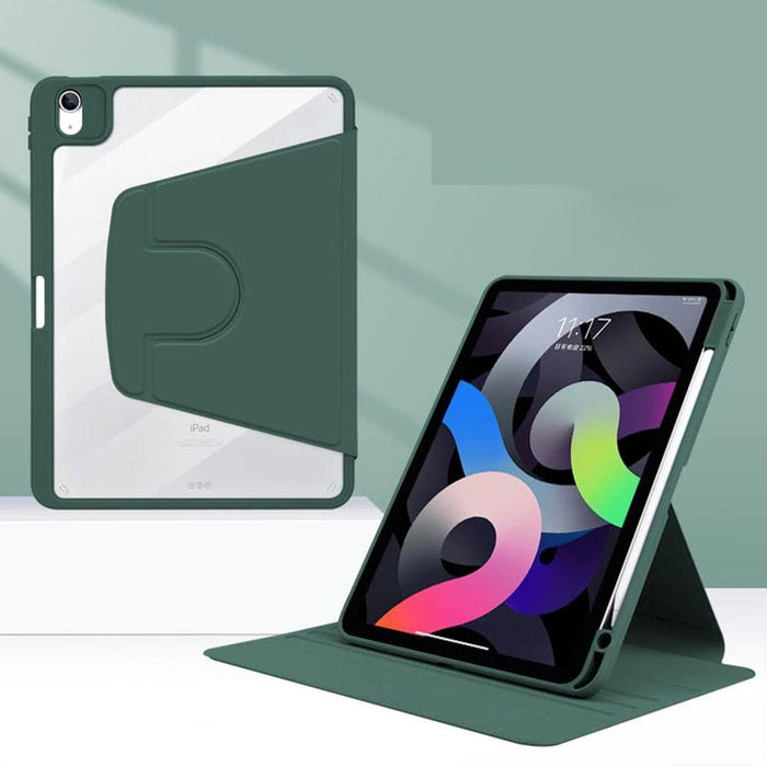 Acrylic Rotating Leather Tablet Case For Ipad 10th Gen 10.9