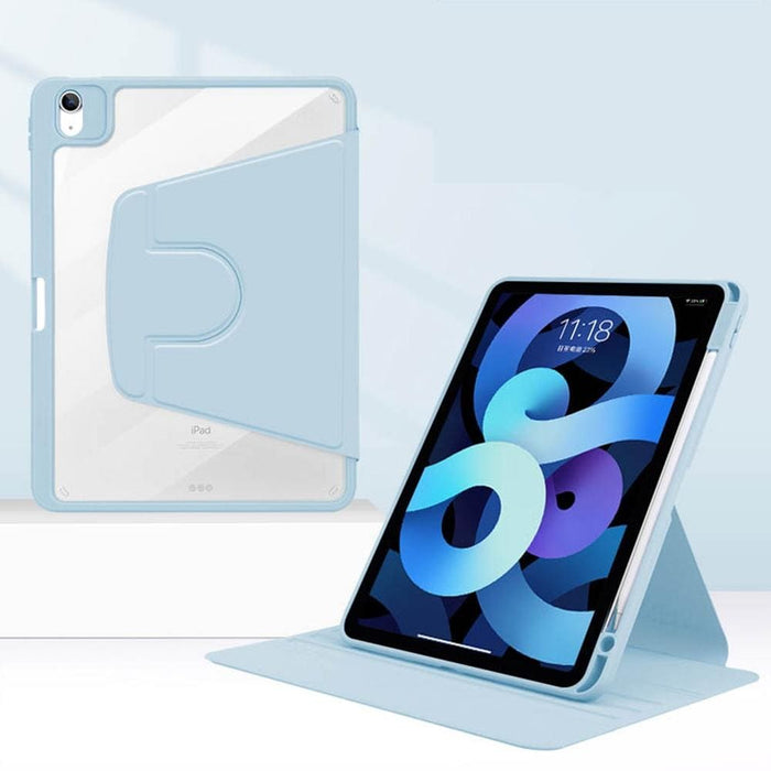 Acrylic Rotating Leather Tablet Case For Ipad 10th Gen 10.9