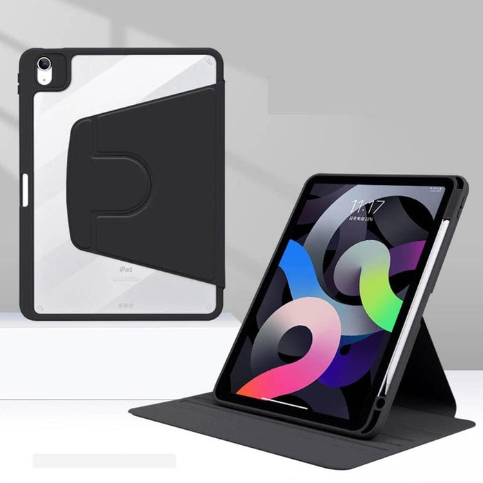 Acrylic Rotating Leather Tablet Case For Ipad 10th Gen 10.9