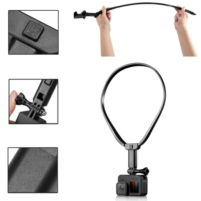 Action Camera Neck Hanging Bracket Default Title