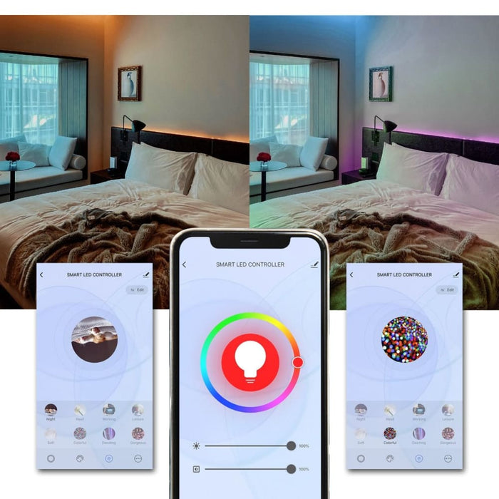 Activiva 2m Ip65 Smart Rgb & Warm White Led Strip Lights