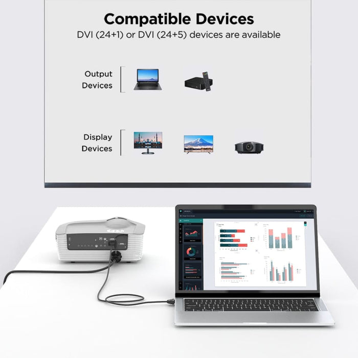 2k Dvi Adapter for Xiaomi Tv Box Dual Link Male to Digital