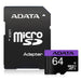 Adata Premier Microsdxc Uhs - i Card With Adapter 64gb