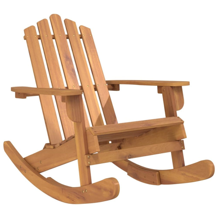 Adirondack Rocking Chair Solid Wood Acacia Tlbbtp